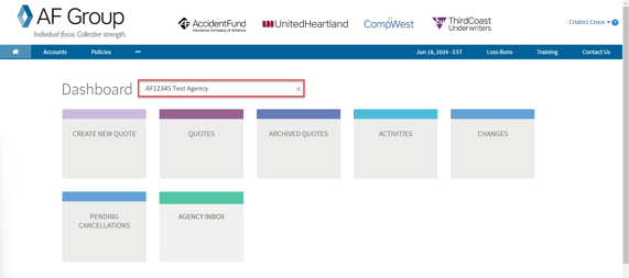 Accident Fund Broker Code