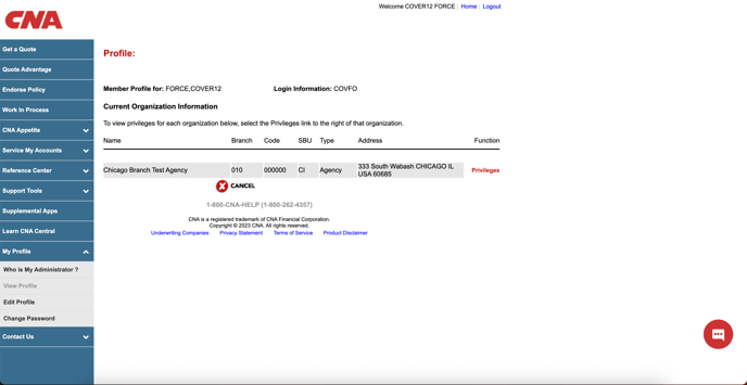 CNA Portal