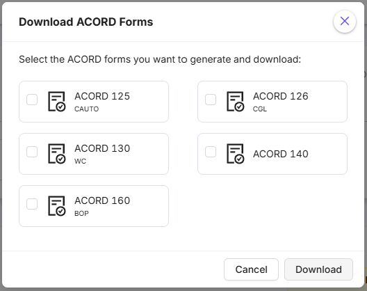 Download ACORD Form 2