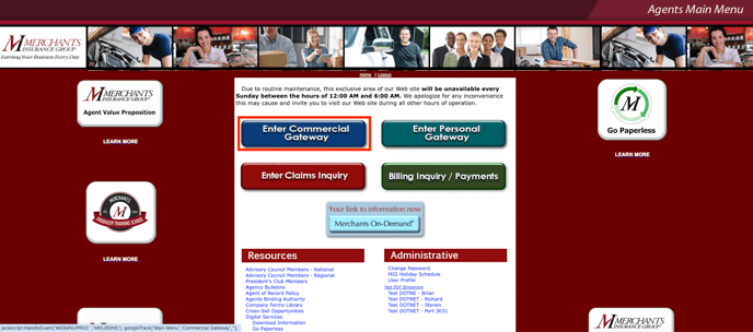 Merchants Portal 1